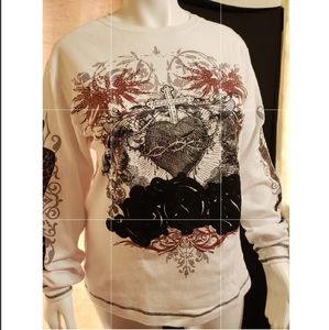 Songs of Freedom Pull Over Decorative Top XL